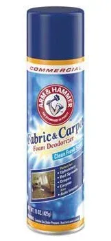 Arm & Hammer 33200-00514 15 oz Fabric & Carpet Foam Deodorizer - Case of 8