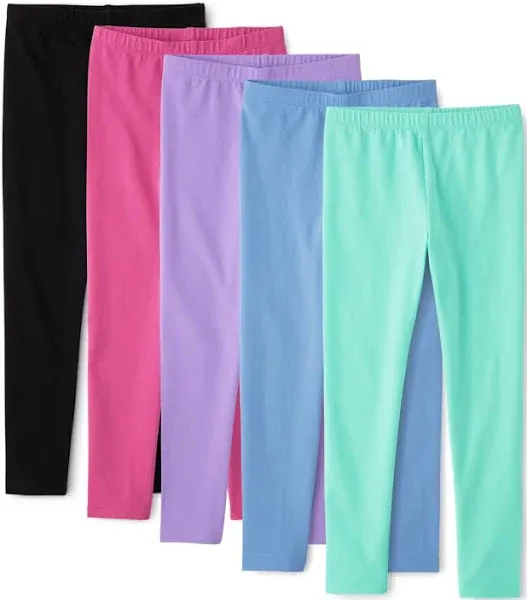 The Children's Place Girls' Assorted Everyday Pull on Leggings