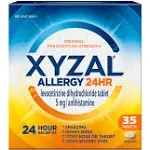 Xyzal Allergy 24 Hour Relief Tablets 35 ct