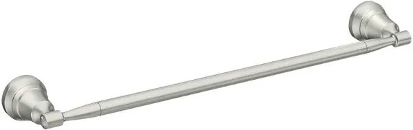 Moen Halle Brushed Nickel Moen MY0318BN Halle 18-inch Single Towel Bar, MY0318BN