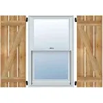 Ekena Millwork TimberCraft 5 3/8" Boards Spaced Board-n-Batten Shutters RBS06