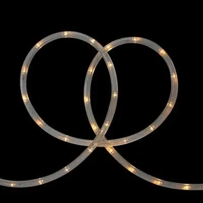 18ft. Pure White LED Outdoor Christmas Rope Lights