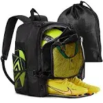 33-Liter Soccer Backpack w/Detachable Mesh for Dirty Jersey - Soccer Backpack...