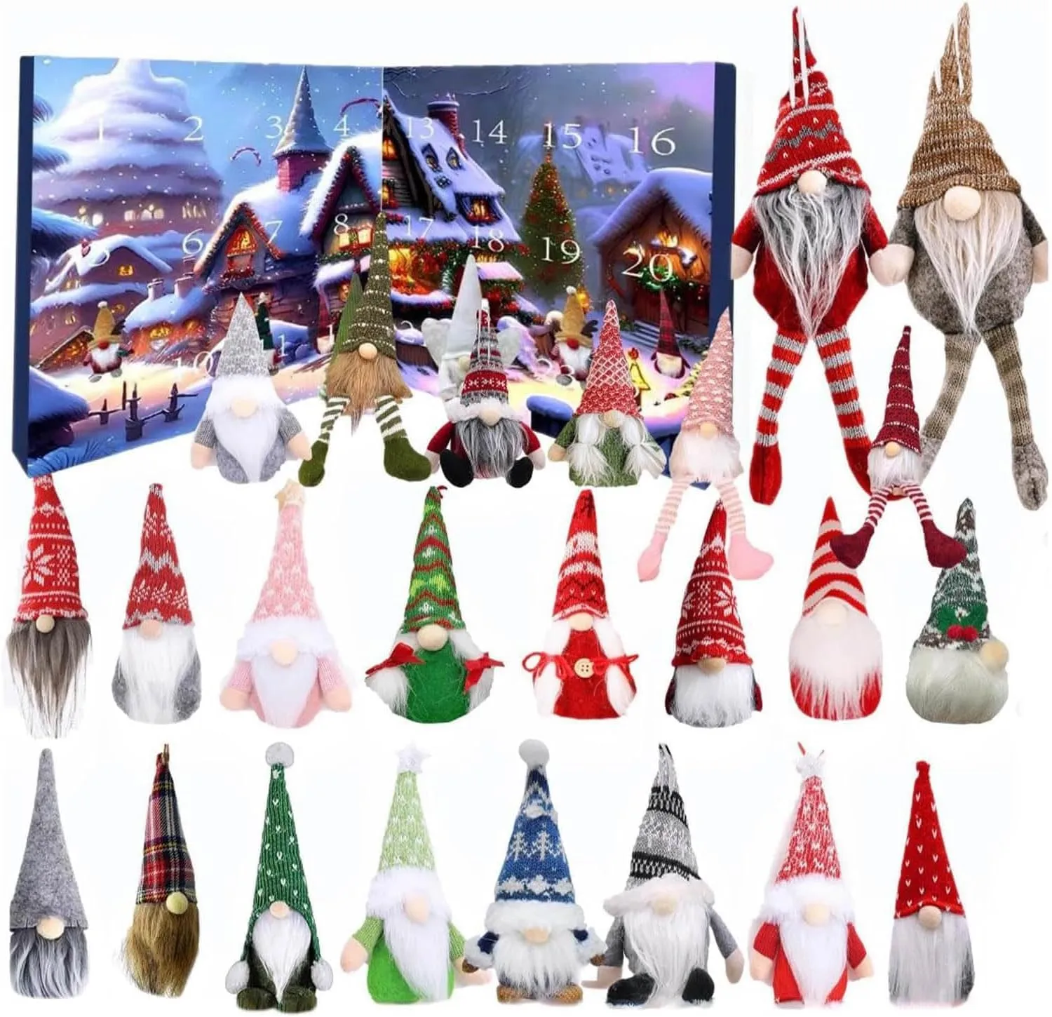 LightInTheBox Christmas Gnome Advent Calendar 2024