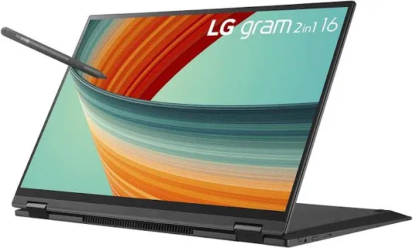 LG 16&#034; Gram 2-in-1 Touchscreen Laptop Intel Core i7-1360P 16GB/1TB SSD