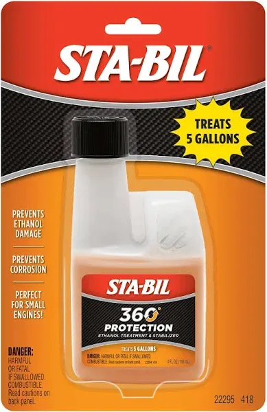 360 Protection Fuel Additive, Small Engine, 4-oz.