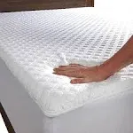 Saferest Sleepure 100% Waterproof King Size Mattress Protector - Viscose Dercived from Bamboo - Fitted with Stretchable Pockets