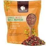 Gourmanity Dried Mixed Bell Peppers