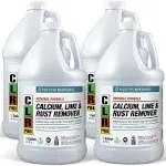 Clr Pro Calcium, Lime and Rust Remover, 1 Gal Bottle, 4/Carton