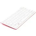 Raspberry Pi Official USB Keyboard with USB Hub - Red/White