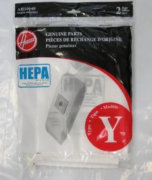 Hoover Type Y HEPA Vacuum Bag