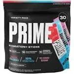 Prime Hydration+ Electrolyte Powder Mix Sticks Variety Pack, 30 pk.