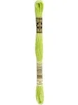 DMC 6 Strand Cotton Embroidery Floss / 16 Light Chartreuse