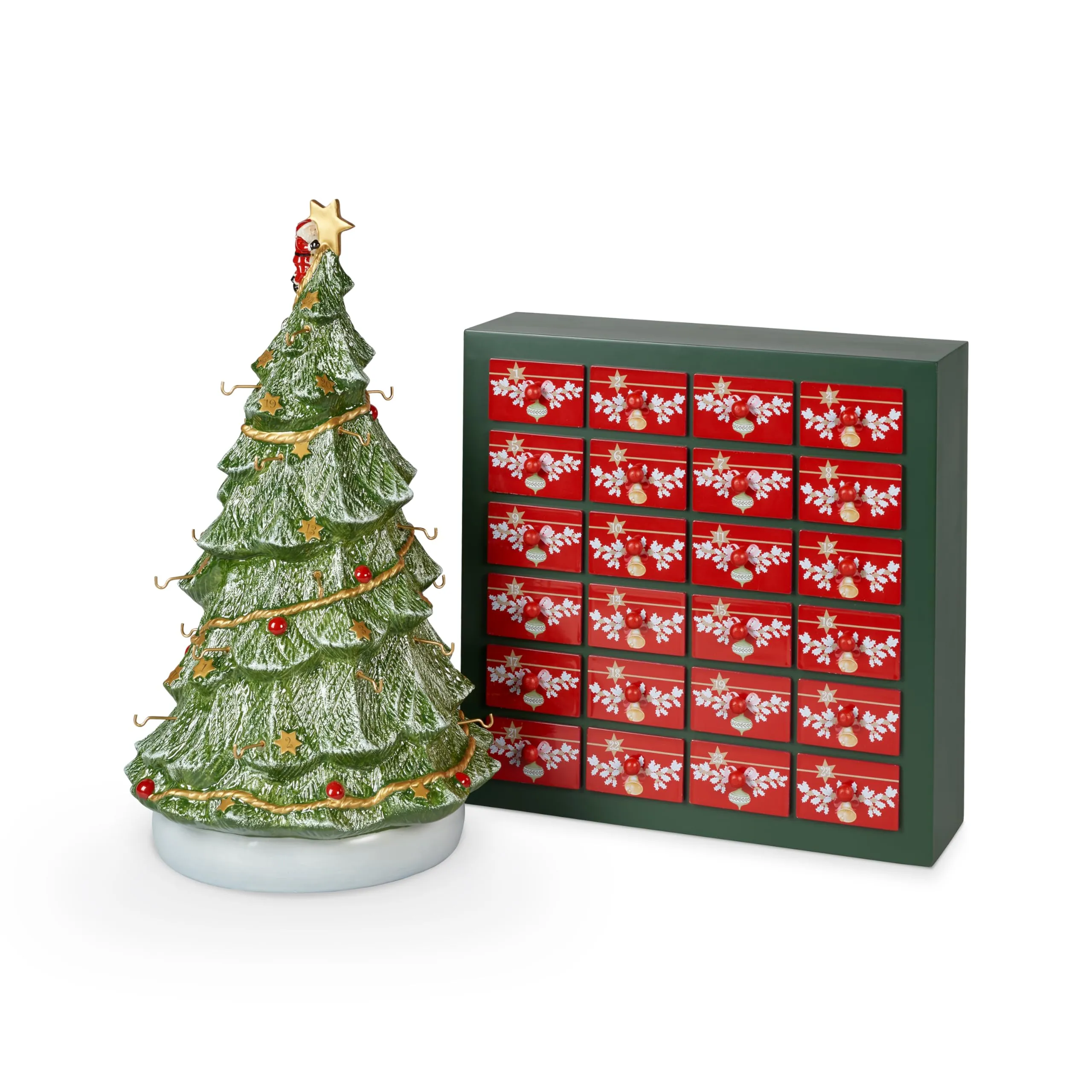 Villeroy & Boch Christmas Toys Memory Advent Calendar 3D Tree 25 pcs.