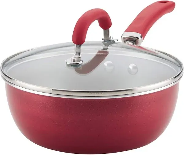 Rachael Ray 3 qt Create Delicious Aluminum Nonstick Everything Pan