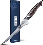 HOSHANHO 8 inch Chef's Knife in Japanese Steel AUS-10, Non-Slip Ultra Sharp with Ergonomic Handle