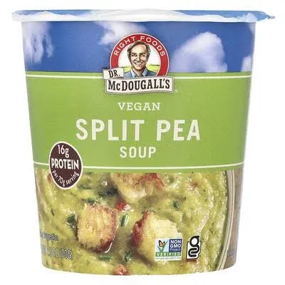 Dr. McDougall's Soup, Vegan Split Pea, 2.5 Ounce