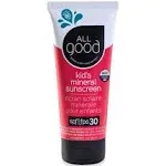 All Good Kids Mineral Sunscreen Lotion , Broad Spectrum SPF 30, 3 oz