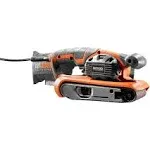 Ridgid 3 in. x 18 in. Heavy Duty Variable Speed Belt Sander with Airguard