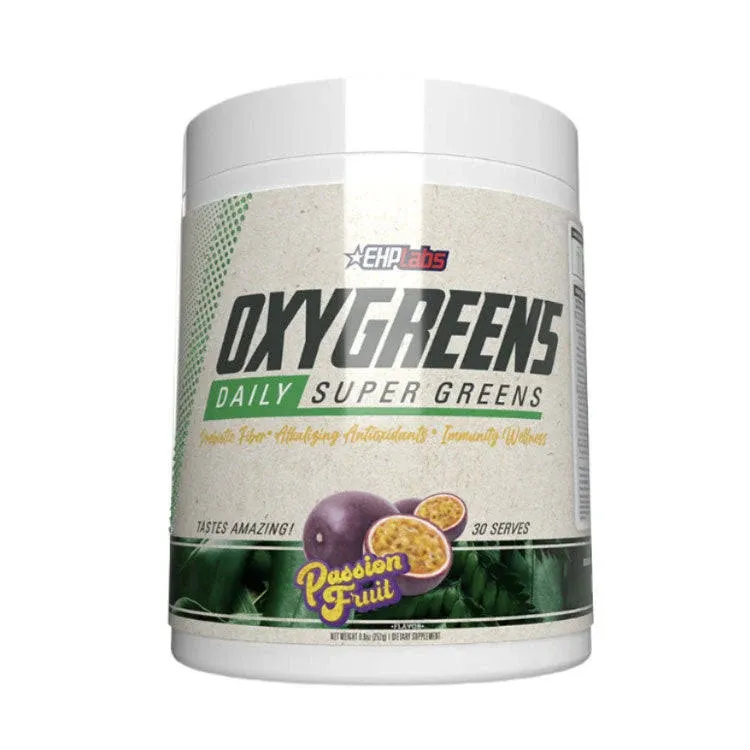 EHP Labs OxyGreens 30 Servings, Passionfruit