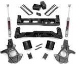 Rough Country (26130) 5 inch Lift Kit | Chevy Silverado & GMC Sierra 1500 2WD (2007-2013)