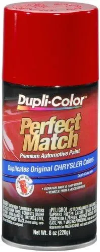 Dupli-Color EBCC04197 Perfect Match Automotive Spray Paint – Chrysler Flame Red, PR4 – 8 oz. Aerosol Can