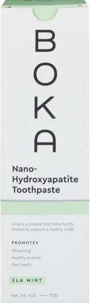 Boka Fluoride Free Toothpaste Nano Hydroxyapatite