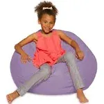 Posh Creations Bean Bag Chair for Kids, Teens, and Adults Includes, Large