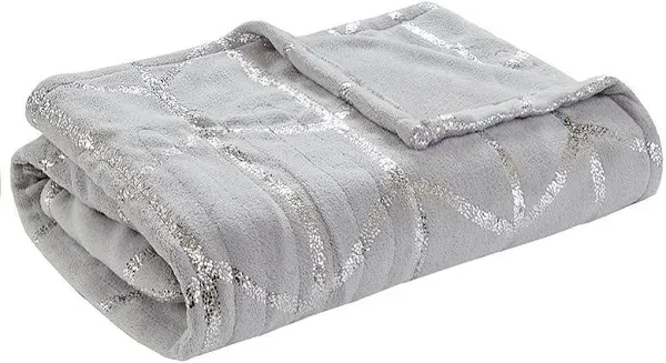 True North Sleep Philosophy Raina Heated Metallic Printed Throw