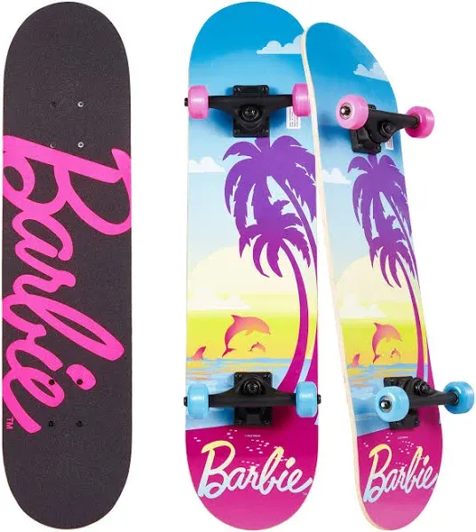 Barbie Palm Tree 31" Skateboard