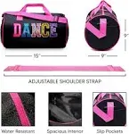 Girl's Nylon Dance Duffel Bag