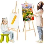 Nian Feng Wooden Easel Stand for Painting