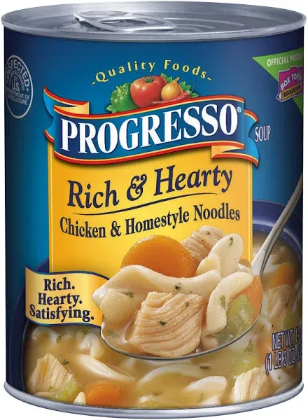 Progresso Rich & Hearty Creamy Chicken & Homestyle Noodles (18.5 oz)