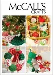 Mccall's Patterns M6453 Ornaments, Wreath, Tree Skirt and Stocking