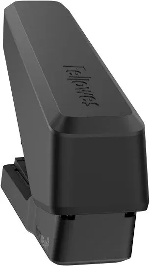 Fellowes® LX870™ EasyPress™ Stapler, 40-Sheet Capacity, Gray/White