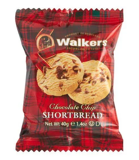 Walkers Shortbread Chocolate Chip 1.4 Ounces