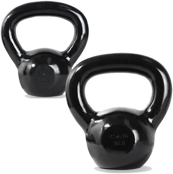 CAP ENAMEL COATED CAST IRON KETTLEBELL 25LB SDK2025 11732-CAPSDK2025