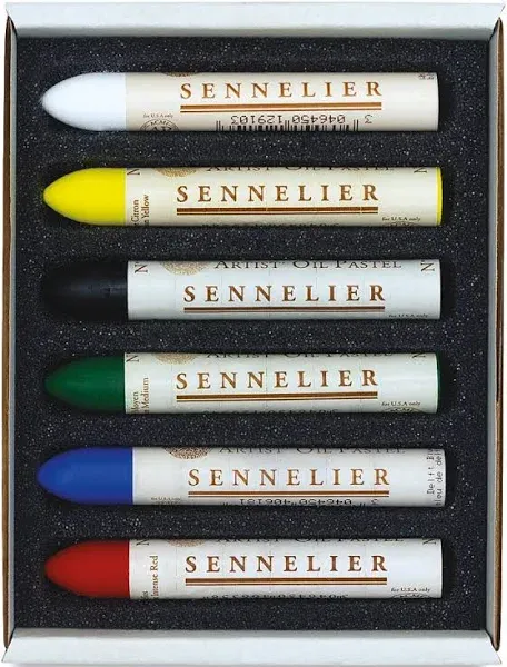 Sennelier 6 Oil Pastel Discovery Set