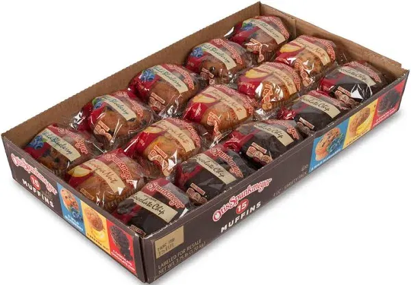 Ottis Spunkmeyer Muffins Variety Pack 15 Count