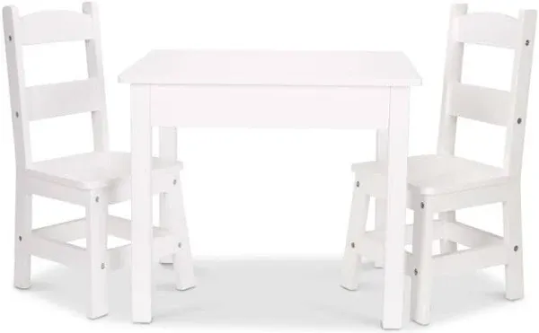 Melissa & Doug Wooden Table Chairs