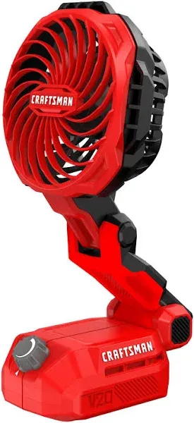 Craftsman V20 6 in. H Personal Fan