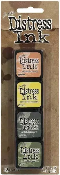 Ranger Distress Ink Pad Mini Kit 10