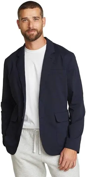 Eddie Bauer Men's Ultimate Voyager Travel Blazer Sport Coat