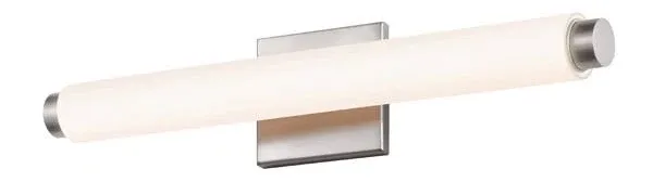 Sonneman 2432.01-DT Transitional LED Bath Bar from Tubo Slim LED Collection in Chrome Finish,