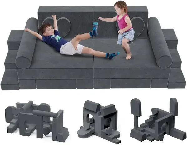 Modular Play Couch for Kids Toddler