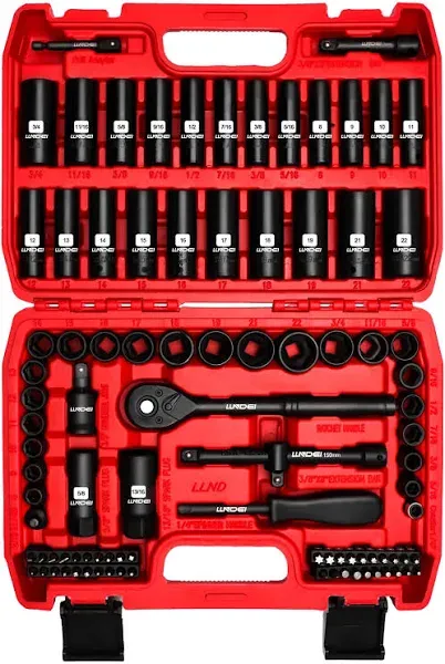 LLNDEI 3/8Drive Impact Socket Set