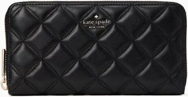 Kate Spade Carey Large Continental Wallet, Black