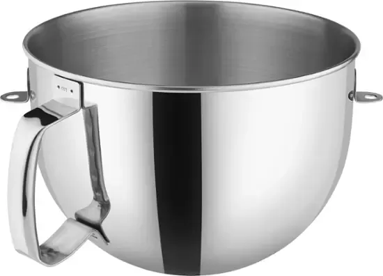 KitchenAid - 6 Quart Bowl-Lift Polished Bowl with Comfortable Handle - KN2B6PEH - Stainless Steel