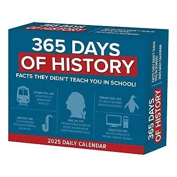 Willow Creek Press 365 Days of History Box Calendar