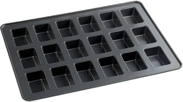 Perfect Results Premium Non-Stick Mini Loaf Pan, 18-Cavity